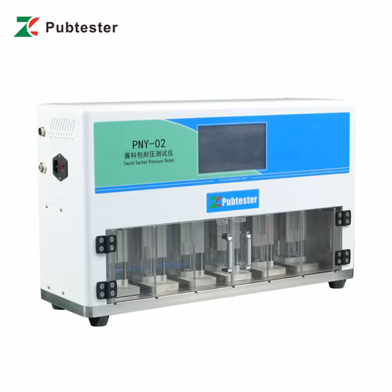 중국 액체 포장 파우치 씰 무결성 압축 시험기 제조업체